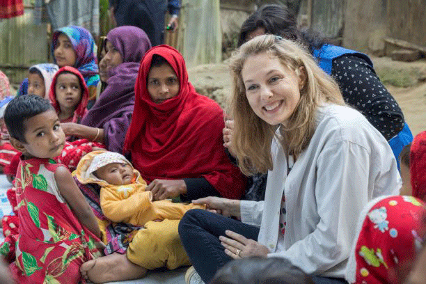 “These are our mothers, daughters, sisters and tiny babies who should be at the center of our lives and efforts…We must not fail them.” – Princess Sarah Zeid of Jordan