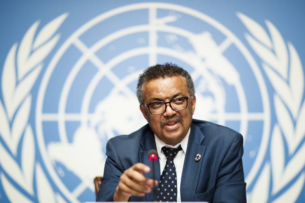 Director-General of the World Health Organization (WHO), Dr. Tedros Adhanom Ghebreyesus
