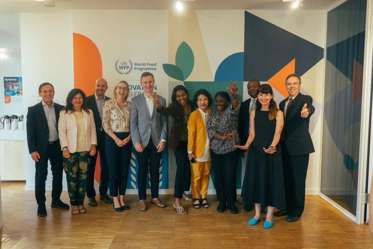 WFP Executive Board visited the WFP Innovation Accelerator in Munich, Germany