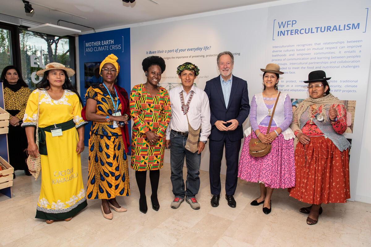 Exhibit on “Indigenous Peoples and Afro-descendant Voices in the Americas”. Photo: WFP/Rein Skullerud