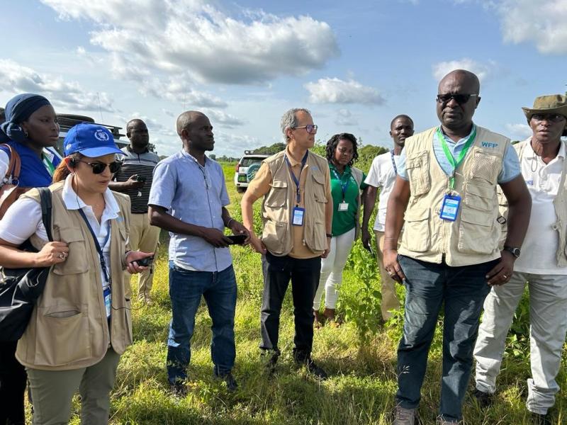 Visit by members of the delegation on the joint field visit of the Executive Boards of UNICEF, UNDP/UNFPA/UNOPS, WFP and UN Women.