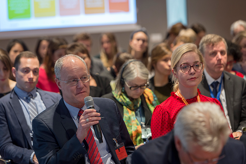 Denmark and United States of America co-sponsored launch of the Multilateral Organisation Performance Assessment Network (MOPAN) assessment of WFP (2016–2018) (released in February 2019). - Photo Credit: WFP/Giulio d'Adamo