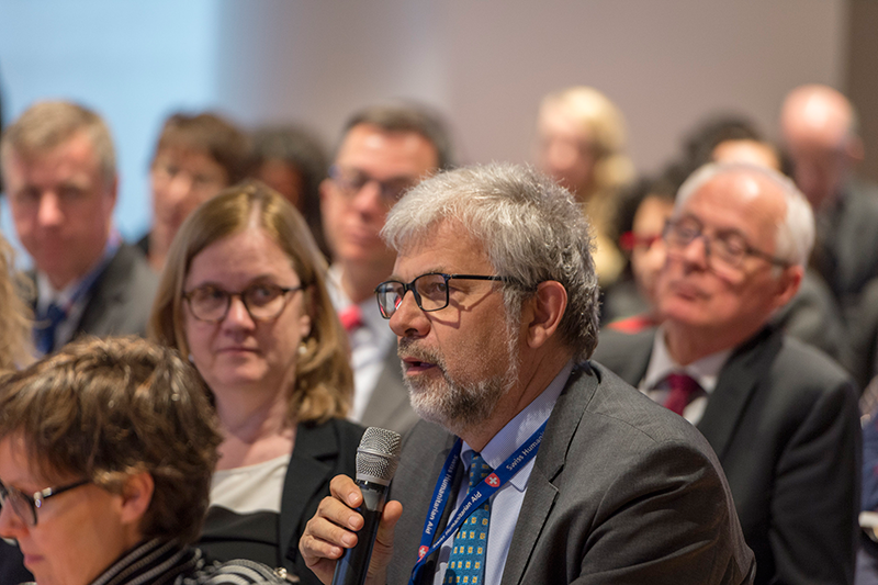Denmark and United States of America co-sponsored launch of the Multilateral Organisation Performance Assessment Network (MOPAN) assessment of WFP (2016–2018) (released in February 2019). - Photo Credit: WFP/Giulio d'Adamo
