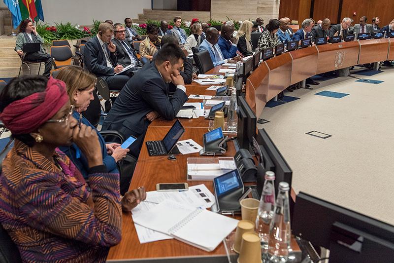 Regional Bureau for West Africa side event: WFP and Partners Operationalizing Integrated Resilience Packages in the Sahel: Progress, Challenges and Opportunities. Photo Credit: WFP/Rein Skullerud