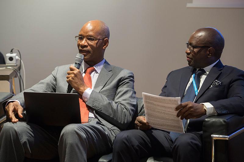 Netherlands and Private Partnerships and Fundraising Division side event Partnering for Impact: the WFP – DSM Story. Photo Credit: WFP/Giulio Napolitano