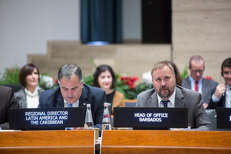 Wednesday morning session. Photo Credit: WFP/Giulio Napolitano
