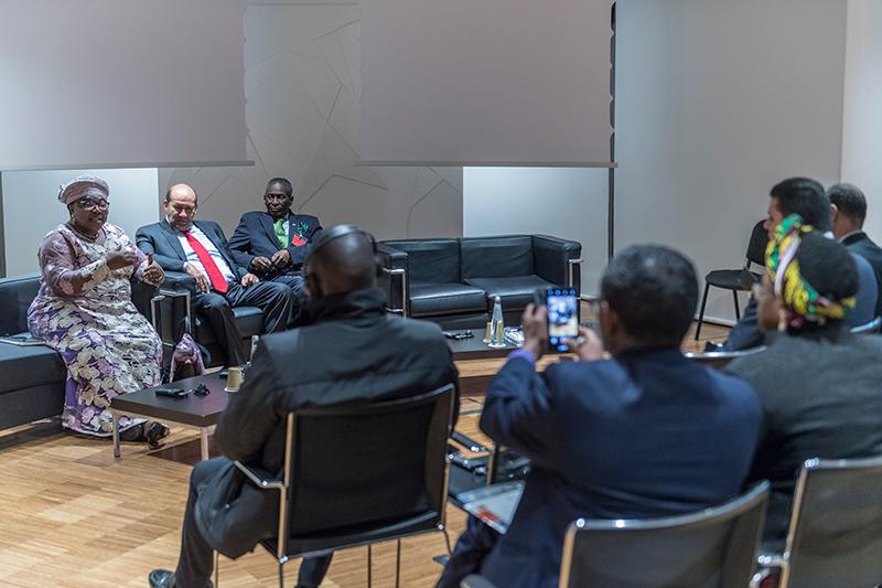 WFP, African Union, Canada and Russian Federation side event on school feeding: Moving forward in partnership: Promoting an integrated school health and nutrition package. Photo Credit: WFP/Rein Skullerud