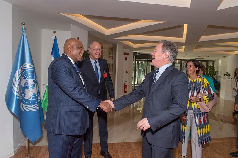Special Guest: His Majesty King Letsie III of the Kingdom of Lesotho_Photo Credit: WFP/Rein Skullerud