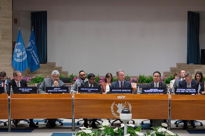 A WFP Asia and the Pacific Regional Bureau-sponsored High-Level side-event to Showcase WFP’s First Regional Strategy for the Pacific_Photo Credit: WFP/Giulio D'Adamo