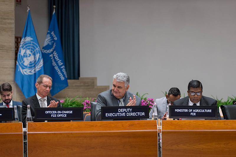 A WFP Asia and the Pacific Regional Bureau-sponsored High-Level side-event to Showcase WFP’s First Regional Strategy for the Pacific_Photo Credit: WFP/Giulio D'Adamo