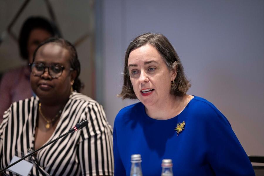 Side event on the margins of the Annual session of the Executive Board Not A Target: Working together to protect humanitarian personnel. Photo credit: WFP/Matteo Minnella