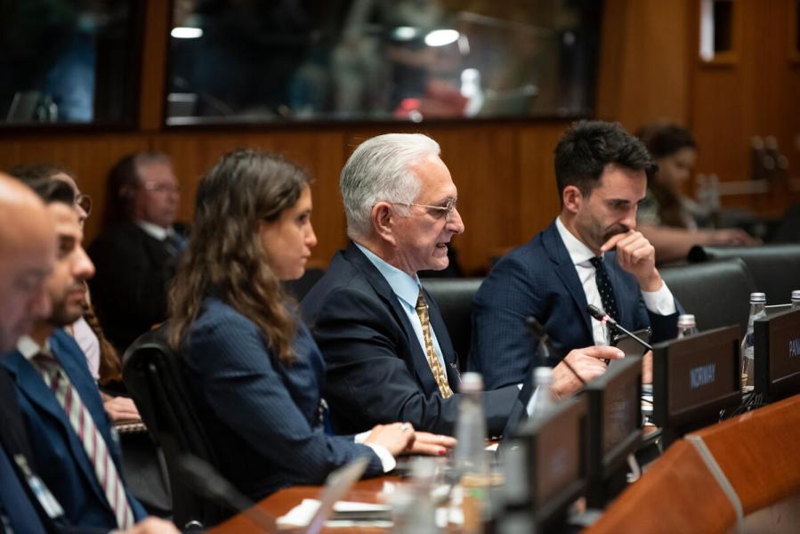 Intervention by the delegation of Panama. Photo credit: WFP/Daria Addabbo