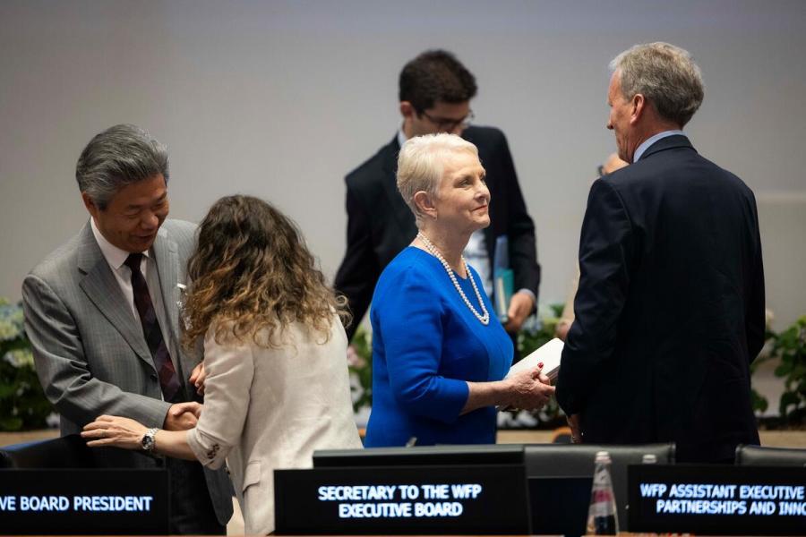the Annual Session 2025 is adjourned. Photo credit: WFP/Matteo Minnella