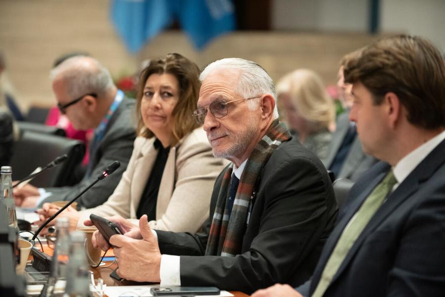 In the photo: intervention by H.E. Mr Francisco José AMEGLIO SAMUDIO, Ambassador and Permanent Representative of Panama. © WFP/Daria Addabbo