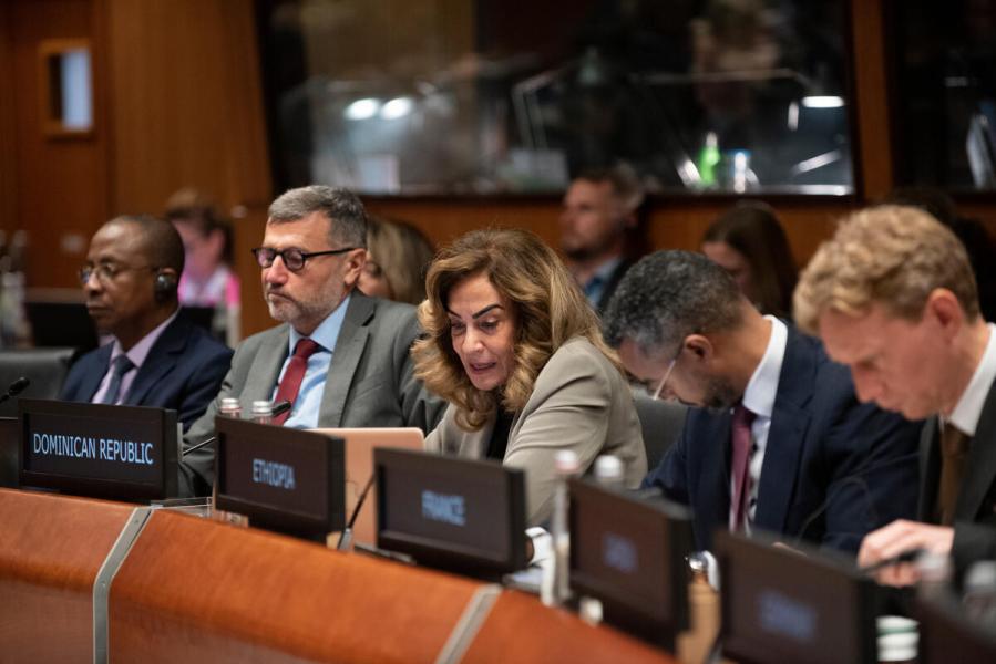 WFP Headquarters Rome, Italy, Tuesday 18 November 2025  Intervention by  the delegation of the Dominican Republic. © WFP/Daria Addabbo