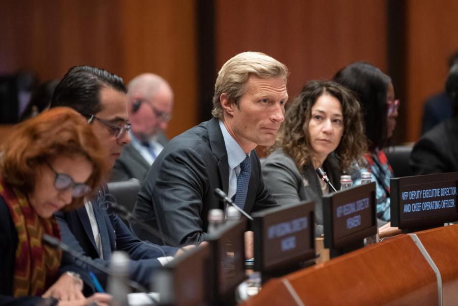 Intervention by Mr. Carl Skau, WFP Deputy Executive Director and Chief Operating Officer. © WFP/Daria Addabbo