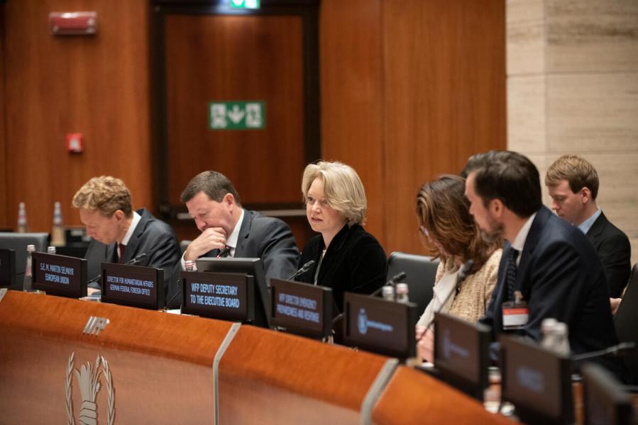 Joining forces to expand humanitarian access in Sudan: challenges and opportunities  Intervention by Ms.  Ina Heusgen, Director for Humanitarian Assistance at the German Foreign Office (GFFO). © WFP/Daria Addabbo