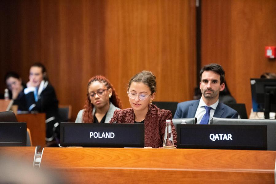 Intervention by the delegation of Poland. © WFP/Daria Addabbo