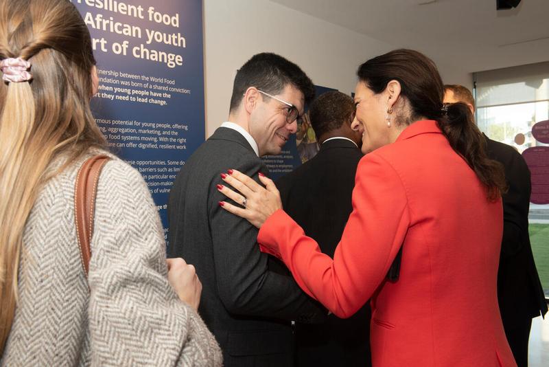 Side event: Exhibit launch, "Building Resilient Food Systems: Youth at the Heart of Change." © WFP/Daria Addabbo