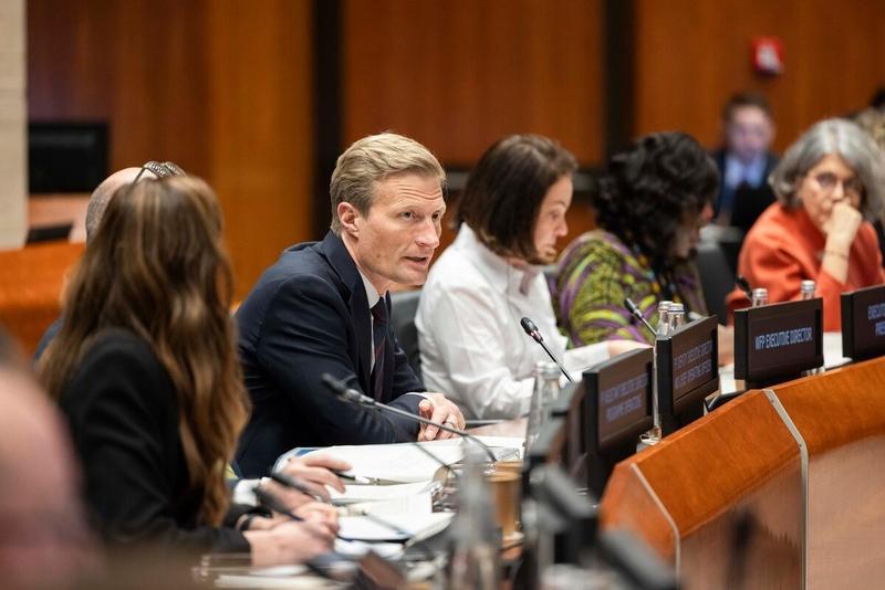 Intervention by Mr. Carl Skau, Deputy Executive Director and Chief Operating Officer. © WFP/Matteo Minnella
