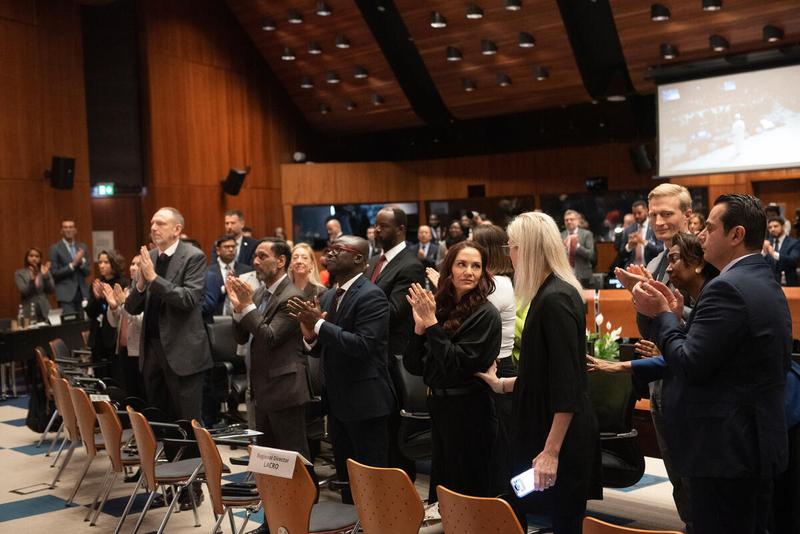 Closing remarks and announcement by the Executive Director. © WFP/Daria Addabbo