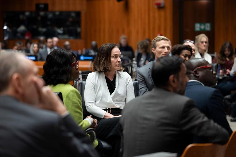 In the photo: H.E. Ms. Carla Barroso Carneiro, WFP Executive Board President and Ambassador and Permanent Representative of Brazil. © WFP/Matteo Minnella