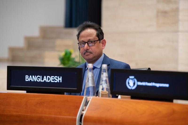 Caribbean multi-country strategic plan (2022–2026) Mr. Manash Mitra, Alternate Permanent Representative of Bangladesh. Photo: WFP/Rein Skullerud