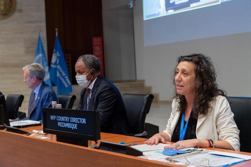 Southern Africa Portfolio Presentation by Ms. Antonella D'Aprile, Country Director Mozambique Photo: Rein Skullerud