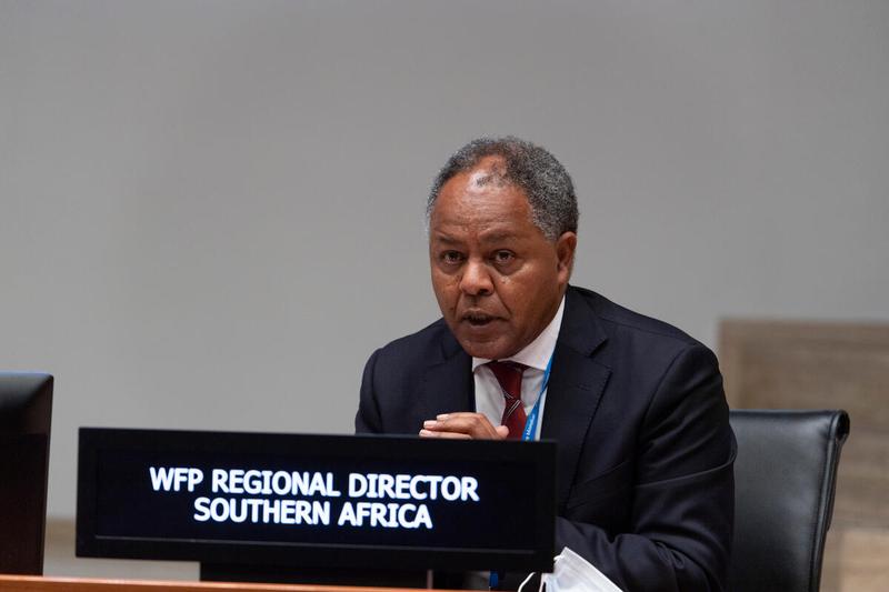 Southern Africa Portfolio Presentation by Ms. Antonella D'Aprile, Country Director Mozambique Remarks by Mr. Menghestab Haile, Regional Director Southern Africa Photo: Rein Skullerud