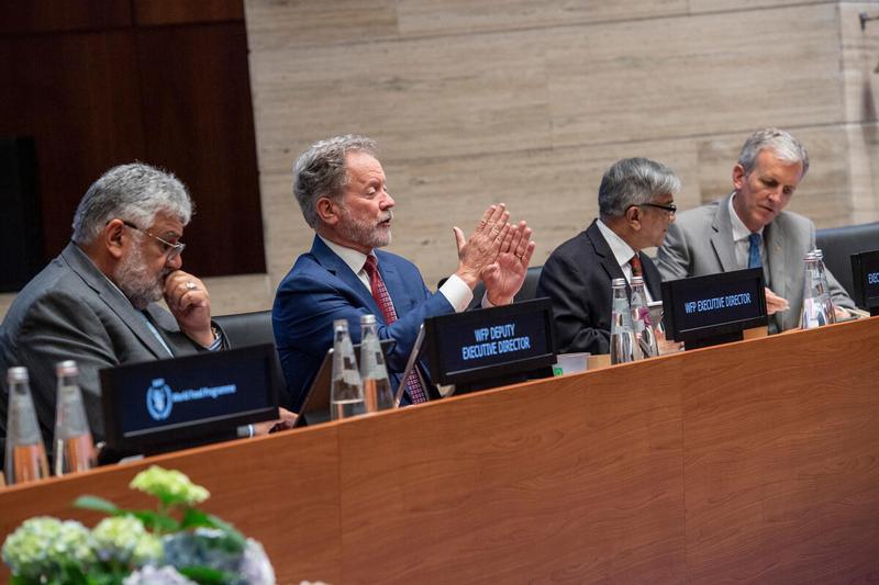 Closing remarks by Mr. David Beasley, Executive Director Photo: Rein Skullerud