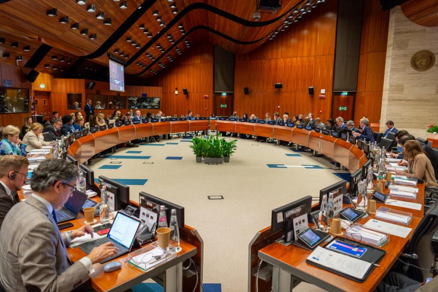 Intervention by H.E. Ms. Martina Moniz, Minister of Education of Guinea-Bissau. Second Regular Session of the Executive Board (EB.2/2022).