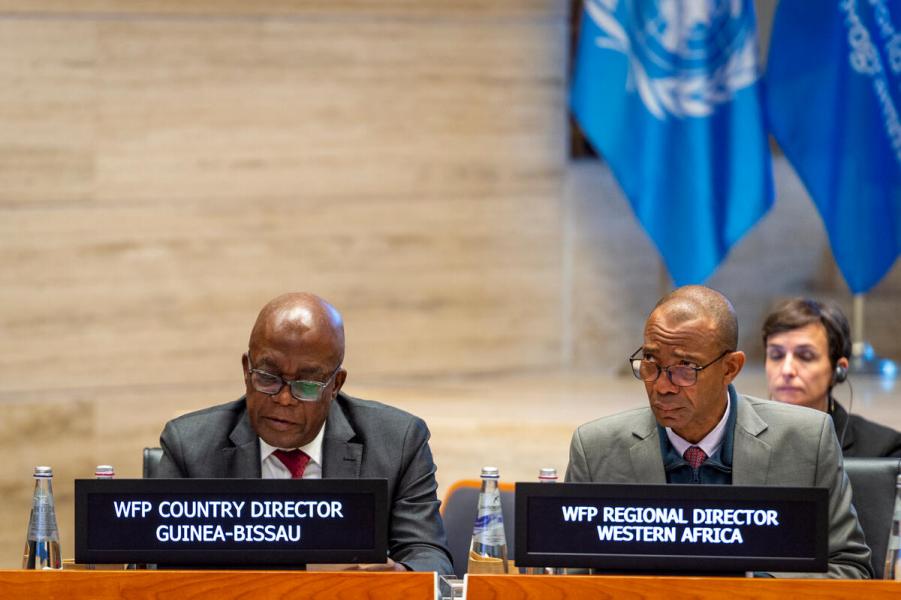 Intervention by Mr. Joao Manja, WFP Country Director (Guinea-Bissau). Second Regular Session of the Executive Board (EB.2/2022).