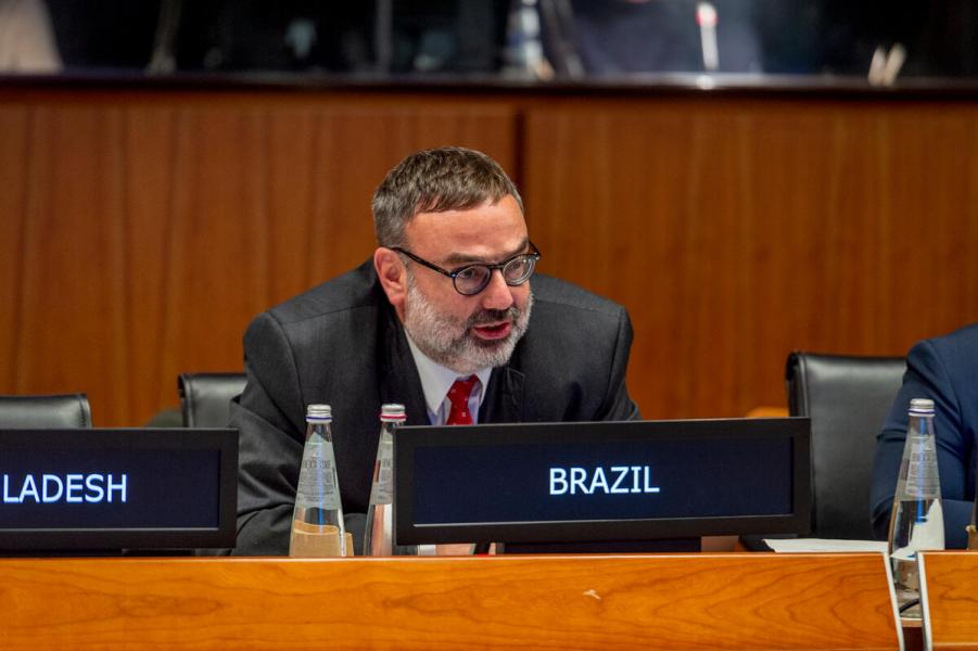 H.E. Mr. Claudio Garon, Deputy Permanent Representative of the Federative Republic of Brazil to FAO, IFAD and WFP. Second Regular Session of the Executive Board (EB.2/2022).