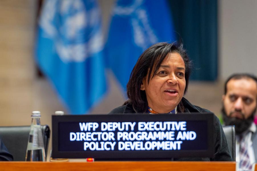 Intervention by Ms. Valerie Guarnieri, United Nations World Food Programme Deputy Executive Director, during the &quot;WFP’s groundbreaking partnership with the Government of Pakistan to reduce stunting&quot; side event on the margins of the Second Regular Session of the Executive Board (EB.2/2022).