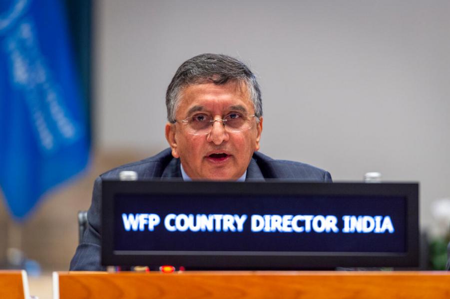 Intervention by Mr. Bishow Parajuli, WFP Country Director (India) during the &quot;Country Capacity Strengthening&quot; Side event on the margins of the Second Regular Session of the Executive Board (EB.2/2022).
