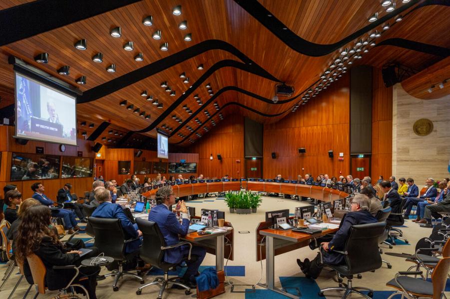Intervention by Mr. David Beasley, United Nations World Food Programme Executive Director. Second Regular Session of the Executive Board (EB.2/2022).