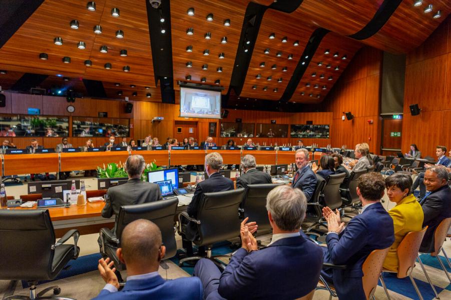 Intervention by Mr. David Beasley, United Nations World Food Programme Executive Director. Second Regular Session of the Executive Board (EB.2/2022).