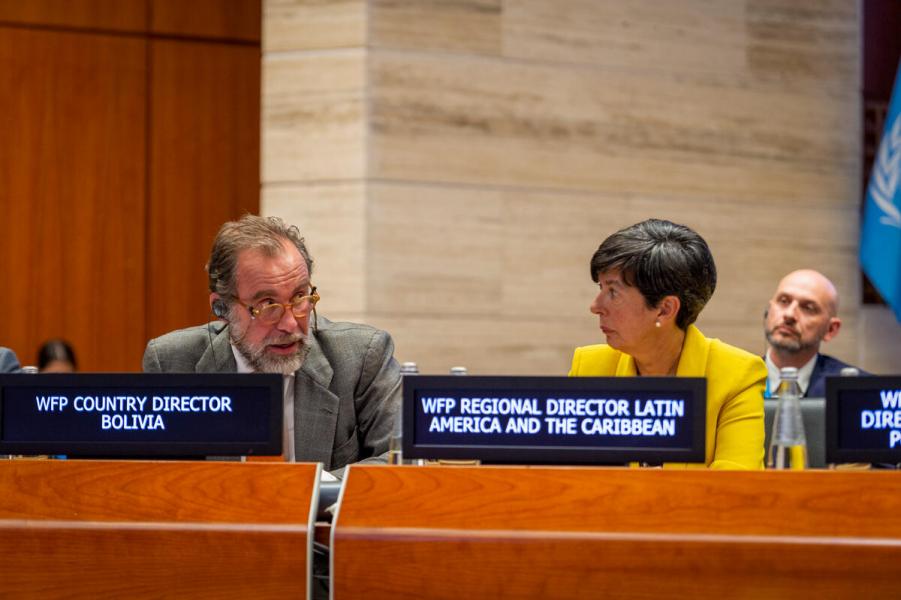 Intervention by Mr. Alejandro Lopez-Chicheri, WFP Country Director (Bolivia).