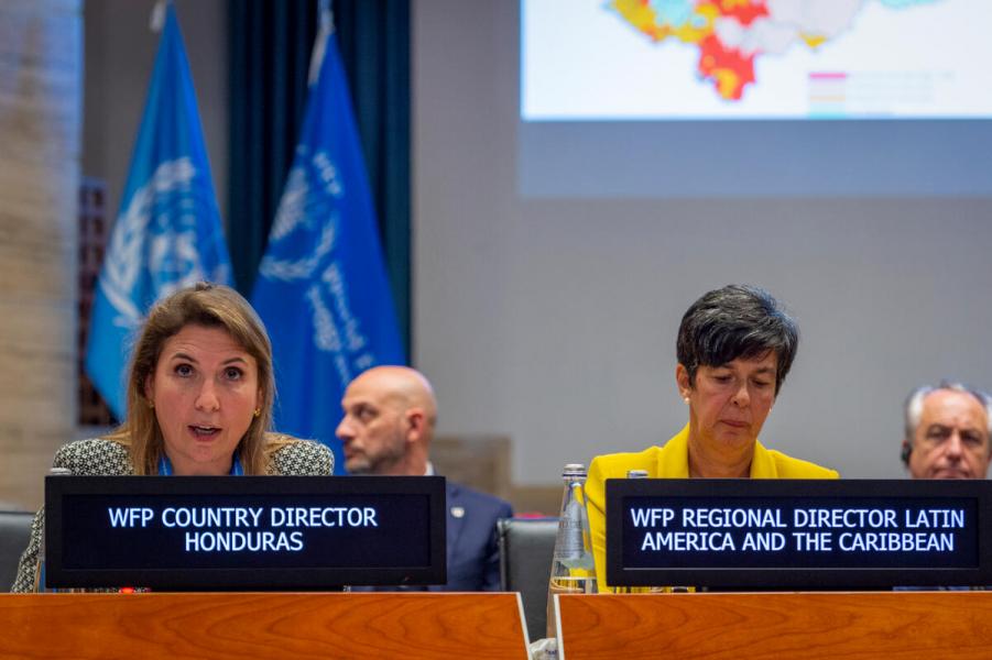 Intervention by Ms. Stephanie Hochstetter Skinner Klee, WFP Country Director (Honduras). Second Regular Session of the Executive Board (EB.2/2022).