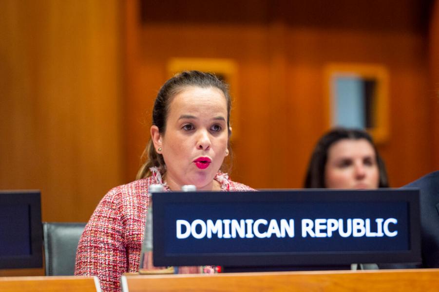 Intervention by H.E. Ms. Diana Infante Quinones, Deputy Ambassador of Dominican Republic. Second Regular Session of the Executive Board (EB.2/2022).
