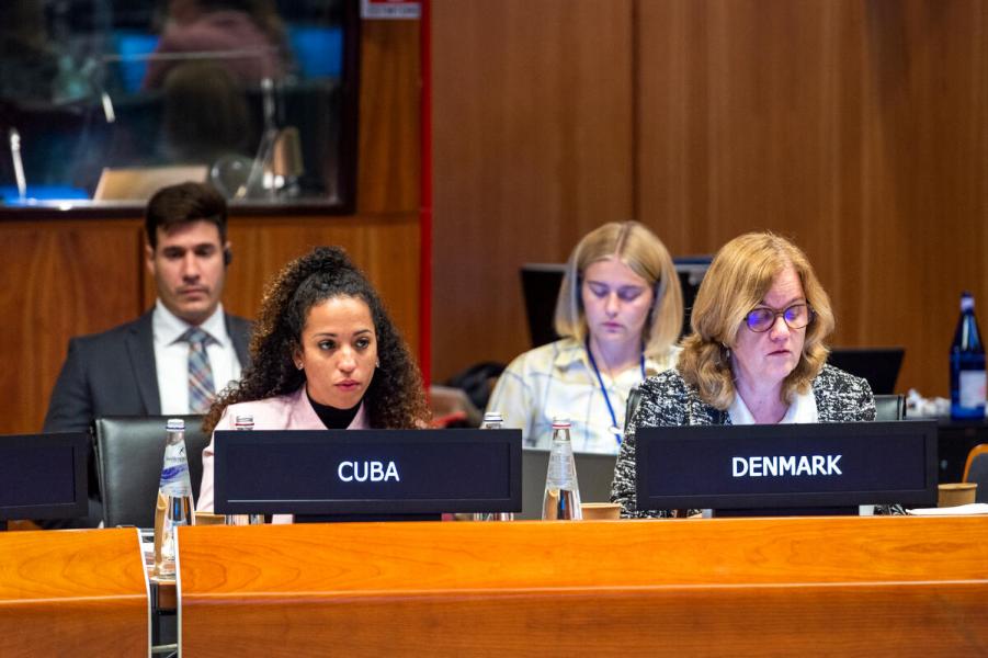 Intervention by H.E. Ms. Claudia González Toledo, Deputy Ambassador of Cuba. Second Regular Session of the Executive Board (EB.2/2022).