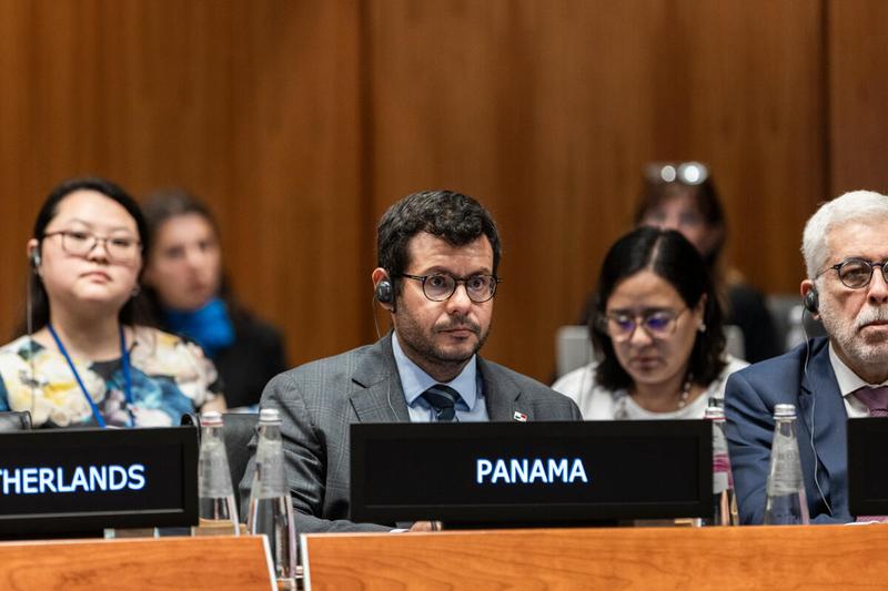 Intervention by the delegation of Panama. Photo credit: WFP/Matteo Minnella