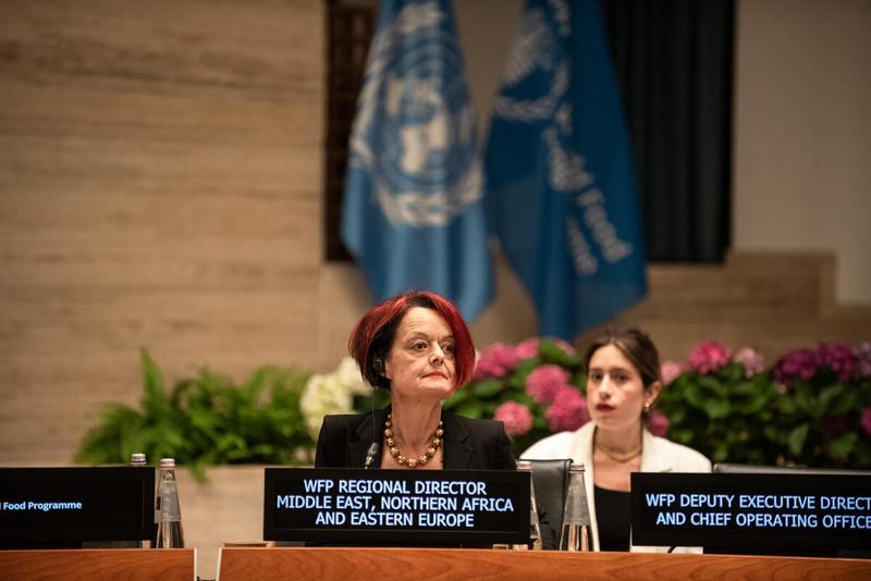 Ms. Corinne Fleischer, Regional Director Middle East, Northern Africa and Eastern Europe. Photo credit: WFP/Daria Addabbo