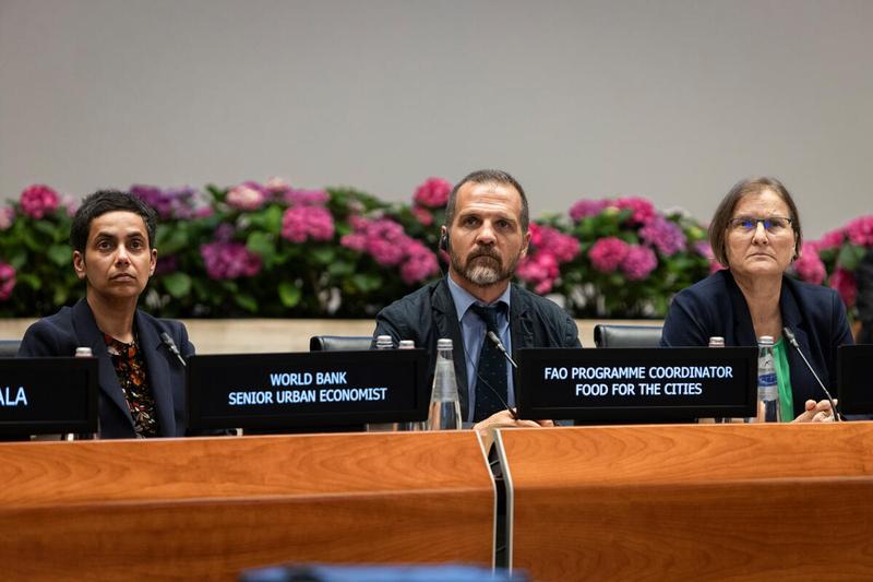 Side event: WFP’s Framework for Action for achieving zero hunger in an Urbanizing World. Photo credit: WFP/Matteo Minnella