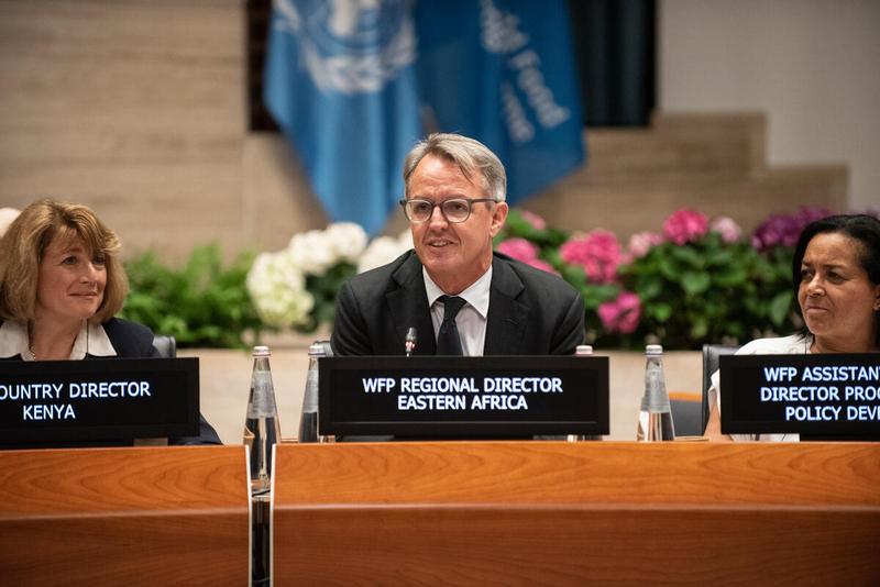 Intervention by Mr. Michael Dunford, Regional Director, Eastern Africa. Photo credit: WFP/Daria Addabbo