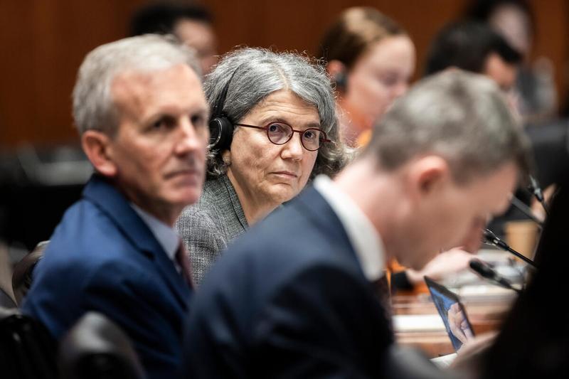 In the photo: Ms Anne-Claire Luzot, WFP Director of Evaluation. Photo credit: WFP/Matteo Minnella