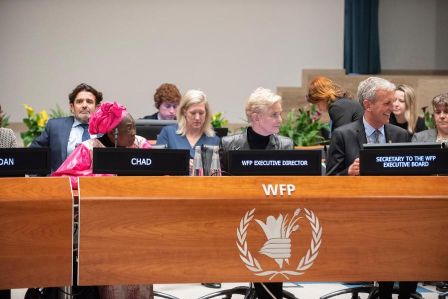 HIGH-LEVEL SPECIAL EVENT: Sudan cross-regional update: strategic insights into WFP’s humanitarian operations. Opening remarks by the Executive Director. Photo credit: WFP/Daria Addabbo