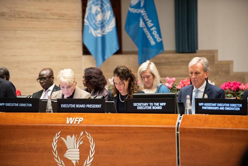 WFP Headquarters Rome, Italy, Tuesday 18 February 2025 First Regular Session of the Executive Board. Photo credit: WFP/Daria Addabbo